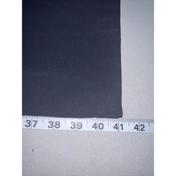 Athleta Pants Womens 12 Blue Midtown Athleisure Straight Leg Pockets Drawstring - Picture 9 of 12